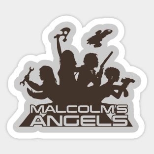 Malcolm's Angels Sticker